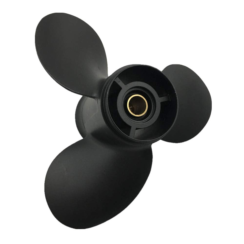 thumbnail image 2 of Captain Propeller 9x8 Aluminum Prop For Mercury 6-15HP Outboards (8-Tooth Spline, Right Rotation) 2 of 13