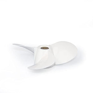 CAPTAIN Outboard Propeller fit Yamaha 4-6 HP, 9 Spline Tooth Board Prop, RH, Aluminum, OEM Propellers for F4, F5, F6, 4, 5 HP Engines