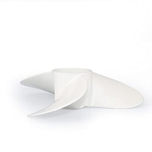 CAPTAIN Outboard Propeller fit Yamaha 4-6 HP, 9 Spline Tooth Board Prop, RH, Aluminum, OEM Propellers for F4, F5, F6, 4, 5 HP Engines