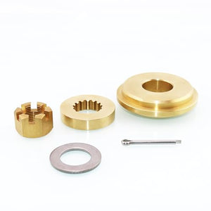 CAPTAIN Outboard Propeller Installation Hardware Kits fit Johnson Evinrude 90-300 HP Engines, Includes Thrust Washer, Spacer, Washer, Nut and Cotter Pin