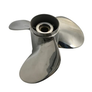 Captain Propeller 11 3/8X12 Fit Mercury Outboard Engine 25hp 30hp 35hp 40hp 45hp 48hp 50hp 55hp 60hp 70hp 75hp 13 Tooth Spline Steel Stainless