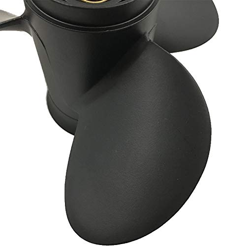 thumbnail image 2 of Captain Propeller 9x8 Aluminum Prop For Mercury 6-15HP Outboards (8-Tooth Spline, Right Rotation) 2 of 13