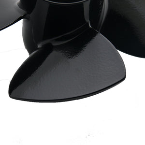 Captain Propeller 8x5 / 8x7 / 8x9 Fit Mercury Outboard Engine 4HP 5HP 6HP Aluminum 12 Tooth Spline RH 4 Blades High Thrust Prop
