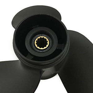 Captain Propeller 8.9x9.5 Fit Tohatsu Outboard Engine 8hp 9.8hp MFS8/9.8 NSF8/9.8 12 Tooth Spline 3B2B64519-1