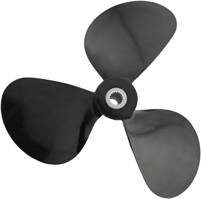 Captain Saildrive Propeller Fit Volvo Yanmar Saildrives  110S, 120S, MS25S, 130S 150S Aluminum 3 Blades 17 Tooth Spline Left Rotation