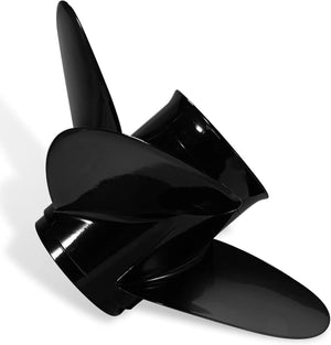 Captain Propeller Fit Yamaha Outboard Engines 150HP 175HP 200HP 225HP 250HP 300HP Aluminum 15 Tooth Spline（15x13 / 14 1/2x15 / 15x15 / 14 1/2x17 / 14 1/4x19 / 14x21）
