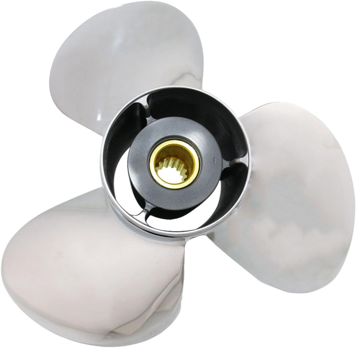 CAPTAIN Boat Propeller fit Yamaha 115p 60 75 90 100 115 125 HP Outboar ...