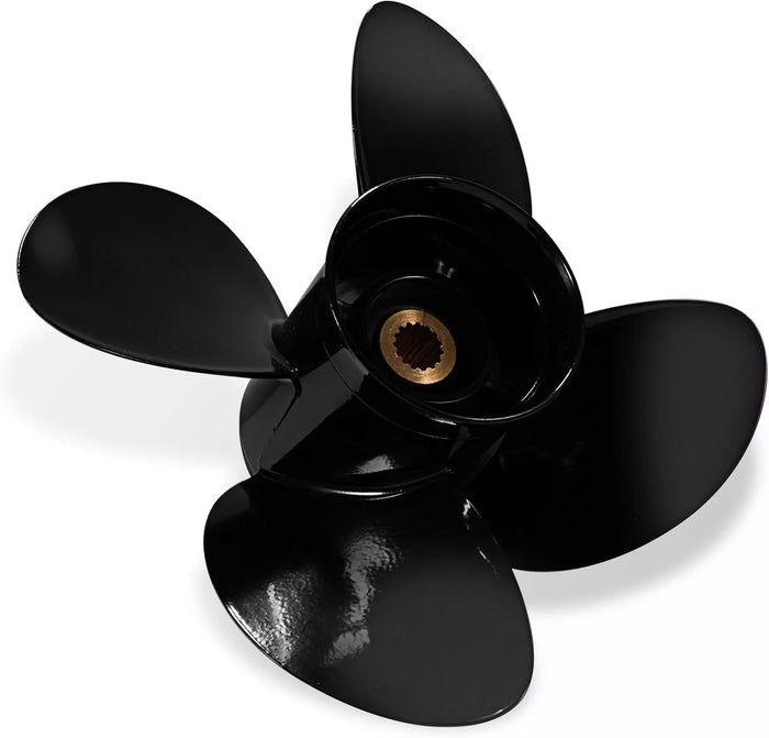 Captain Propeller Fit Yamaha Outboard Engines 150HP 175HP 200HP 225HP 250HP 300HP Aluminum 15 Tooth Spline（15x13 / 14 1/2x15 / 15x15 / 14 1/2x17 / 14 1/4x19 / 14x21）