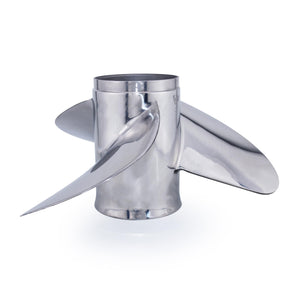 CAPTAIN Propeller 13 1/4x17 Fit Yamaha Outboard Engine t50 60hp t60 70hp f70 75hp f75 80hp f80 85hp 90hp f90 f100 115hp F115 130hp 15 Tooth Spline Stainless Steel