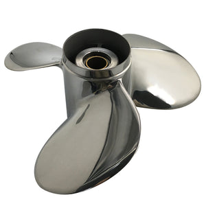 Captain Propeller 10 3/8x13 Fit Mercury Outboard Engines Spitfire 40HP 45HP 48HP 55HP 60HP 70HP Stainless Steel 13 Tooth Spline
