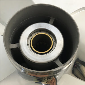 Captain Propeller 11 3/8x12 Fit Mercury Outboard Engines 48HP 50HP 55HP 60HP Stainless Steel 13 Tooth Spline RH 48-855856A46