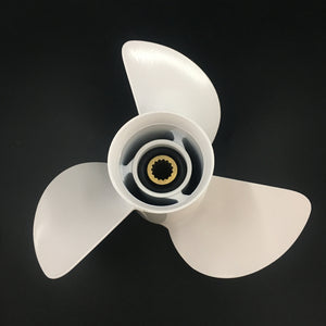 Captain Propeller 13 1/4X17-K 6E5-45945-01-EL Fit Yamaha Outboard Engines 50-130HP Aluminum 15 Tooth Spline RH