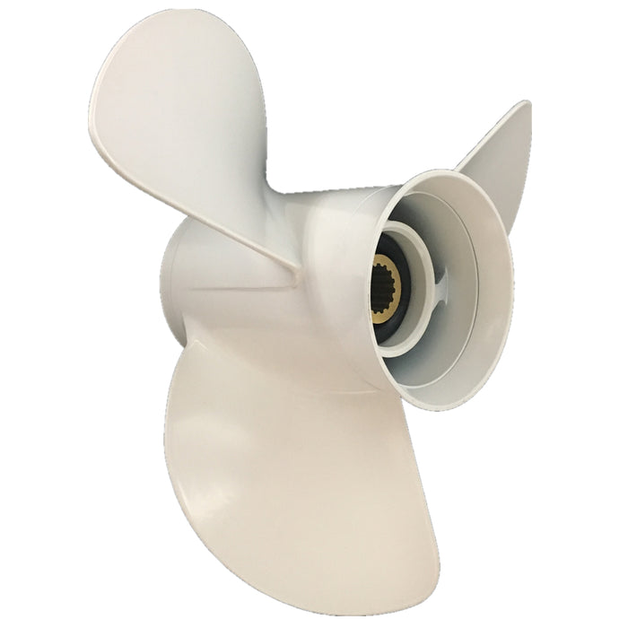 Captain Propeller 13 7/8x17 Fit Yamaha Outboard Engines T50HP 60HP 70HP 75HP 80HP 90HP 100HP 115HP 130HP Aluminum 15 Spline RH