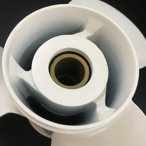 Captain Propeller 13 1/2X15 Fit Yamaha Outboard Engines 50/60/70/75/80/85/90/100/115HP Aluminum 15 Tooth Spline 6E5-45947-00-EL