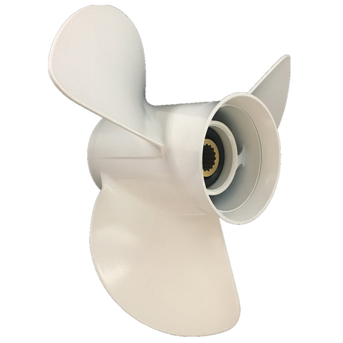 Captain Propeller 13 5/8X13 Fit Yamaha Outboard Engines 50-130HP Aluminum 15 Tooth Spline RH 6E5-45949-00-EL