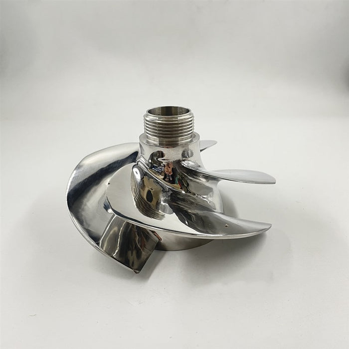 Captain 267000948 Jet Ski Parts Impeller Fit Seadoo Spark Ace 900/ Spark Ace 900 Ho/ Spark PARK Trixx 140mm 4 Blades Polished