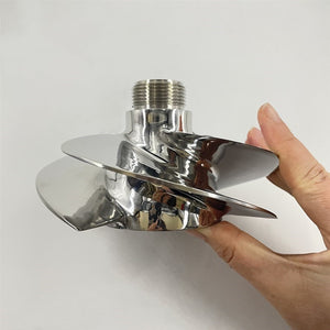 Captain 267000948 Jet Ski Parts Impeller Fit Seadoo Spark Ace 900/ Spark Ace 900 Ho/ Spark PARK Trixx 140mm 4 Blades Polished