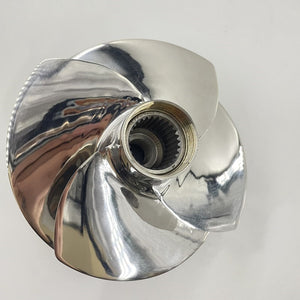 Captain 267000945 Impeller Jet Ski propeller Fit Seadoo BRP RXT IS 260 / RXT-X 260 RXT 260 RXT-X aS260 159mm 4 Blades Polished