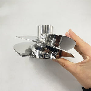 Captain 267000940 Impeller Fit Seadoo BRP GTI LTD 155 / GTI SE 155 155.5mm 4 Blades Polished