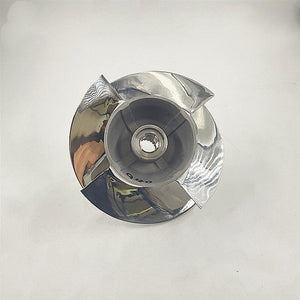 Captain 267000940 Impeller Fit Seadoo BRP GTI LTD 155 / GTI SE 155 155.5mm 4 Blades Polished