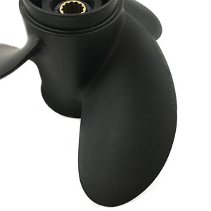 Captain Propeller 8.9x8.5 3B2B64517-1 Fit Tohatsu Outboard Engines 8HP 9.8HP MFS8/9.8A Mercury Outboard 8HP 9.9HP 12 Splines