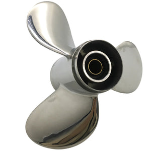 Captain Propeller 9.9X12 Fit Tohatsu Outboard Engines 25HP 30HP Stainless Steel 10 Tooth Spline RH 3R0B64525-1