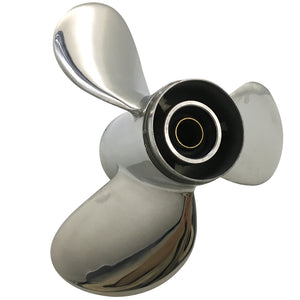 Captain Propeller 9.9x12 Fit Honda Outboard Engine BF25hp BF30hp 10 Tooth Spline RH 58133-ZV7-012AH