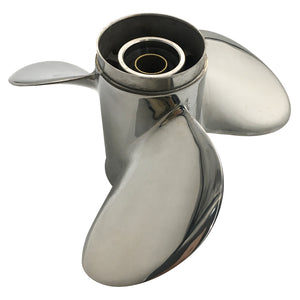 Captain Propeller 9.9x11 Fit Honda Outboard Engine BF25hp BF30hp 10 Tooth Spline RH 58133-ZV7-011AH