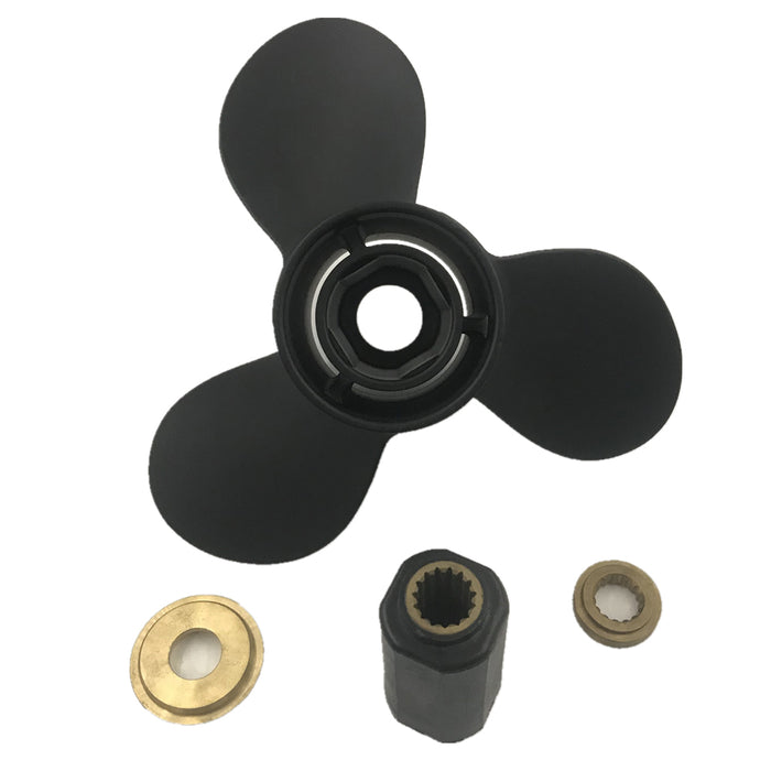 Captain Propeller 14X11 Fit Mercury Outboard Engine 50HP 75hp 80hp 90hp 100hp 115hp 125hp 150HP 15 Tooth Spline 48-77338A45