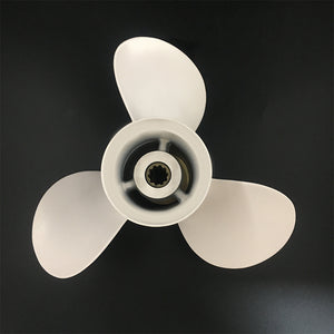 Captain Propeller 9 7/8x11 1/4-F Fit Yamaha Outboard Engines 20HP 25HP 30HP F20 F25 F45 10 Tooth Spline 664-45947-01-EL
