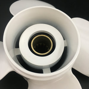 Captain Propeller 4 Blade 10 1/4x14 Fit Yamaha Outboard Engines 25HP 30HP 40HP 48HP F40 F50 50HP 55HP 60HP 13 Tooth Spline RH
