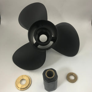 Captain Propeller 16x18 1/2 Fit Yamaha Outboard Engines 150HP 175HP 200HP 225HP 250HP 300HP Aluminum 15 Tooth Spline