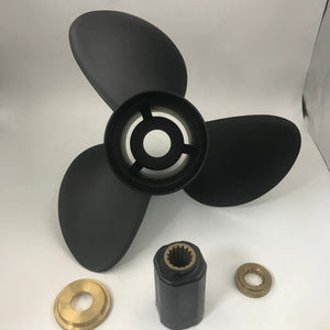 Captain Propeller 15 1/2x17 Fit Yamaha Outboard Engines 150HP 175HP 200HP 225HP 250HP 300HP Aluminum 15 Tooth Spline