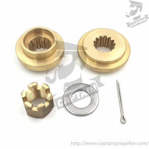 Captain Propeller Hardware Kits Fit Suzuki Outboard DT35C DT40 40HP 50HP DT55 DF60A Thrust Washer/Spacer/Washer/Nut/Cotter Pin