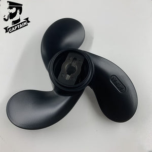 Captain Propeller 7 3/8x6 48-815083A01 Fit Mercury Tohatsu Mariner Tohatsu Outboard Engines 2.5HP 3.3HP 3.5HP Aluminum Pin Drive
