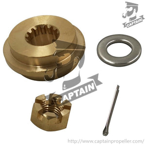 Captain Propeller Hardware Kits Fit Tohatsu Outboard 60HP 80HP 85HP 90HP 100HP 115HP Thrust Washer/Spacer/Washer/Nut/Cotter Pin