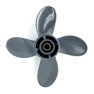 Captain Propeller 4 Blade 9 1/4X10 Fit Yamaha and Honda Outboard 9.9HP F9.9 15HP F15C F15 F20 BF8D/BF9.9D BF9.9/BF15A BF15D/BF20