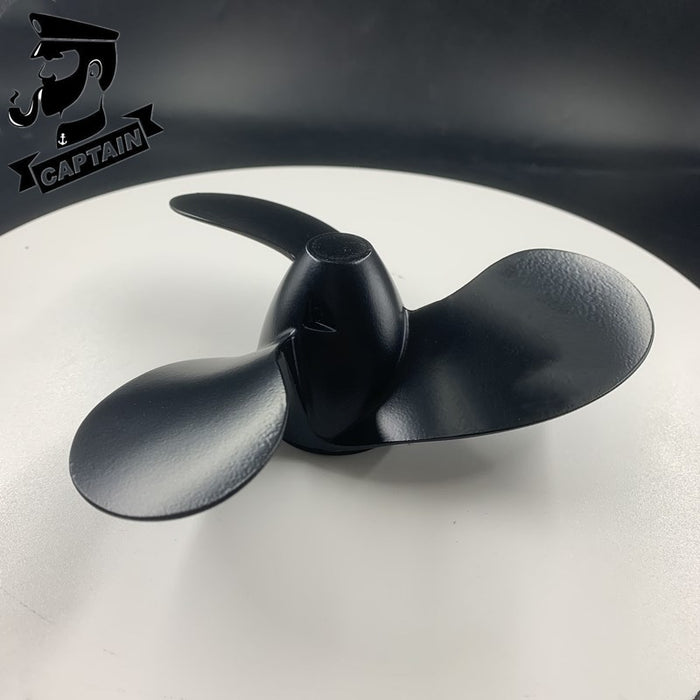 Captain Propeller 7 3/8x6 48-815083A01 Fit Mercury Tohatsu Mariner Tohatsu Outboard Engines 2.5HP 3.3HP 3.5HP Aluminum Pin Drive