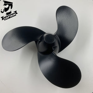 Captain Propeller 7 3/8x6 48-815083A01 Fit Mercury Tohatsu Mariner Tohatsu Outboard Engines 2.5HP 3.3HP 3.5HP Aluminum Pin Drive