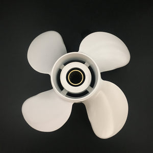 Captain Propeller 4 Blade 10 1/4x14 Fit Yamaha Outboard Engines 25HP 30HP 40HP 48HP F40 F50 50HP 55HP 60HP 13 Tooth Spline RH