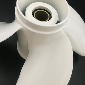 Captain Propeller 4 Blade 10 1/4x14 Fit Yamaha Outboard Engines 25HP 30HP 40HP 48HP F40 F50 50HP 55HP 60HP 13 Tooth Spline RH