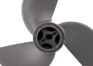 Captain Propeller 7 1/4" x 4 3/4" 58130-ZV0-841ZB Fit Honda Outboard Engine BF2 / BF2.3 HP *NH283* (STIN GRAY)