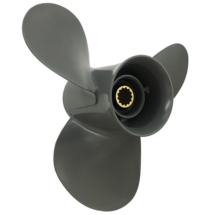 thumbnail image 2 of Captain Propeller 9x8 Aluminum Prop For Mercury 6-15HP Outboards (8-Tooth Spline, Right Rotation) 2 of 13
