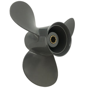 Captain Propeller 9 7/8X13 Fit Honda Outboard Engines BF25 BF30 Aluminum 10 Tooth Spline RH 58130-ZW2-F41ZA