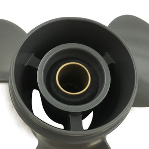 Captain Propeller 9 7/8X10 Fit Honda Outboard Engines BF25 BF30 Aluminum 10 Tooth Spline RH 58130-ZW2-F21ZA