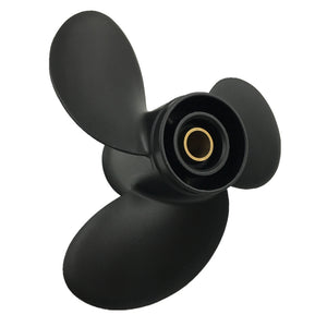 CAPTAIN Propeller 9.9x12 Fit Mercury Outboard Engines 25HP 30HP Aluminum 10 Tooth Spline