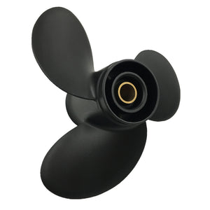 Captain Propeller 9.25x11 48-897754A11 Black Max Fit Mercury Mariner Outboard Engine 4-Stroke 9.9HP 15HP 20HP 14 Tooth Spline