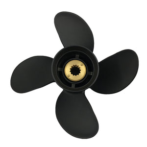 Captain Propeller 4 Blades 10.6x12 Fit Suzuki Outboard EngineDT35C DT40 DF40 DF40A DT50/50M DF50 DF50A DT55 DT60 DF60A DT65