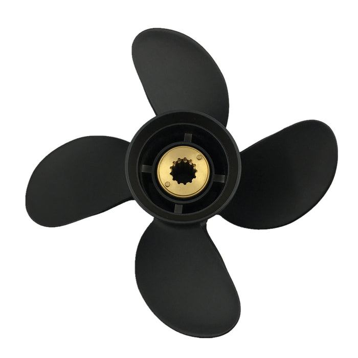 Captain Propeller 4 Blades 10.1x14 Fit Mercury Outboard Engines 25HP 30HP 40HP 45HP 48HP 50HP 55HP 60HP 70HP 13 Splines
