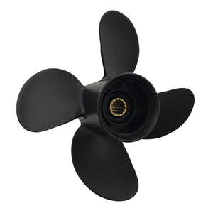 Captain Propeller 4 Blades 10.6x12 Fit Suzuki Outboard EngineDT35C DT40 DF40 DF40A DT50/50M DF50 DF50A DT55 DT60 DF60A DT65